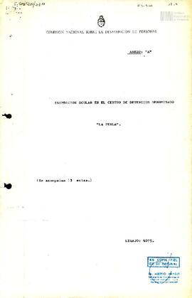 Actas de procedimientos de La Perla