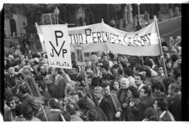 Fotografía del aniversario del fallecimiento de Juan Domingo Perón