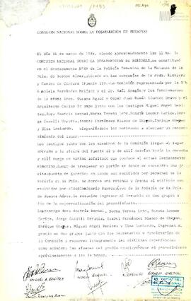 Actas de procedimientos de El Banco