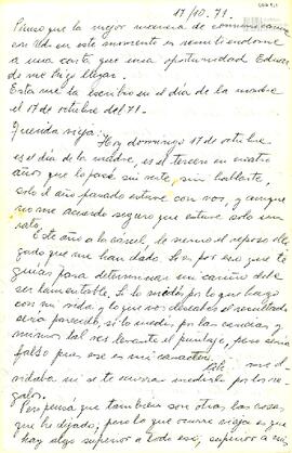 Carta de Eduardo Adolfo Capello a su madre, Soledad Davi de Capello