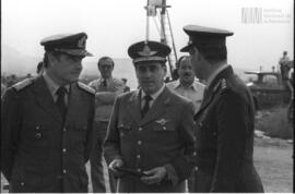 Fotografía de Jorge Rafael Videla, Orlando Ramón Agosti y Emilio Eduardo Massera