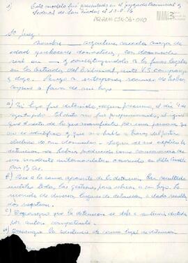 Modelo de recurso de habeas corpus