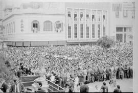 Fotografía del acto conmemorativo del 164 aniversario de la Batalla de Tucumán