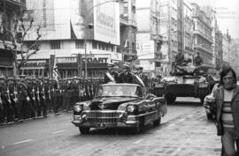 Fotografía del acto por el Día de la Independencia