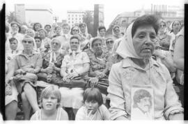 Fotografía de homenaje a las Madres de Plaza de Mayo