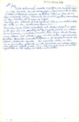 Nota borrador de habeas corpus sobre Eduardo Korsunsky