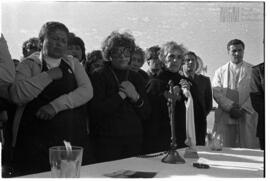 Fotografía de misa en Islas Malvinas