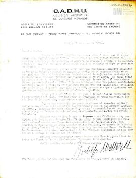 Carta para Mario de Rodolfo Mattarollo