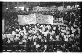 Fotografía de movilización por el Juicio a las Juntas