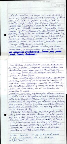 Anotación de Celia Jinkis de Korsunsky