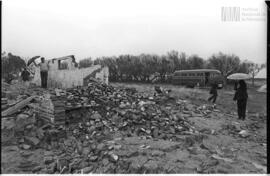 Fotografía de reconocimiento del Centro Clandestino de Detención Comando V Cuerpo de Ejército