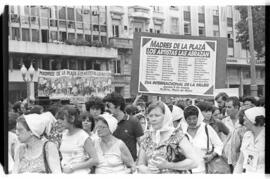 Fotografía de homenaje a las Madres de Plaza de Mayo