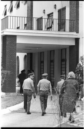 Fotografía de reconocimiento del Centro Clandestino de Detención Escuela de Mecánica de la Armada