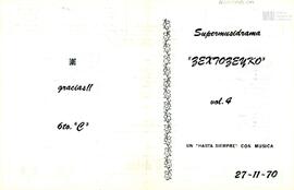 Programa del grupo Sextozeyko