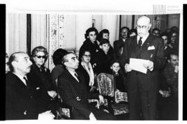 Fotografía de Isaac Rojas en aniversario del golpe de Estado de 1955