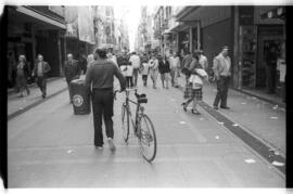 Fotografía del contexto de la crisis social y económica en la ciudad de Buenos Aires