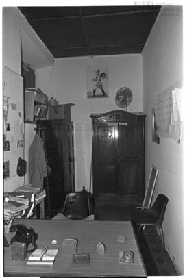 Fotografía de reconocimiento del Centro Clandestino de Detención Compañía de Comunicaciones de Mo...