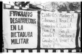 Fotografía de la Marcha de la Resistencia de 1986