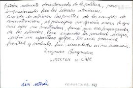 Anotación de Celia Jinkis de Korsunsky