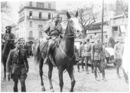 Fotografía de la Legión Cívica en el golpe de Estado de 1930