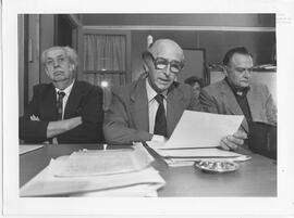 Fotografía de Antonio Rojas Salinas, Boris Pasik y Emilio Mignone