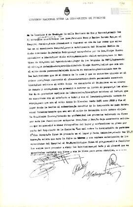 Actas de procedimientos de Hospital Posadas - El Chalet