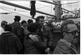 Fotografía de misa en Islas Malvinas