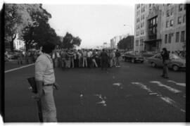 Fotografía de la movilización de la CGT Brasil