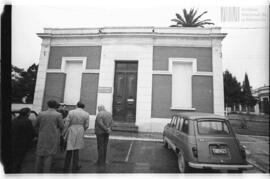 Fotografía de reconocimiento del Centro Clandestino de Detención Jefatura de Policía de la Provin...