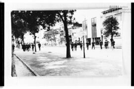 Fotografía de represión de Fuerzas de Seguridad  en el marco de la manifestación por el regreso d...