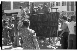 Fotografía de las jornadas de lucha y movilización de los trabajadores metalúrgicos de Villa Cons...