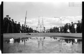 Fotografía de la visita a la Argentina del Papa Juan Pablo II