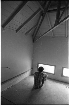 Fotografía de reconocimiento del Centro Clandestino de Detención Escuela de Mecánica de la Armada