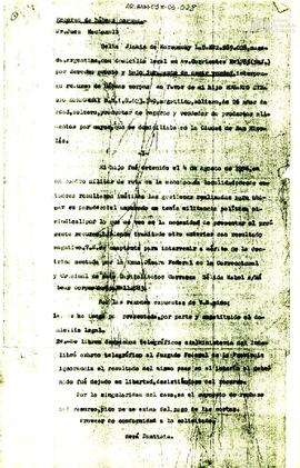 Copia de recurso de habeas corpus por Eduardo Sergio Korsunsky