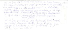 Anotación de Celia Jinkis de Korsunsky para jueces