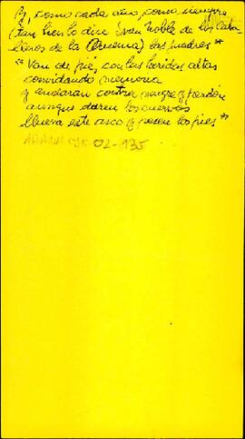 Anotación de Celia Jinkis de Korsunsky