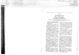 Transcripción del discurso del presidente Raúl Alfonsín al remitir el proyecto de ley de "Ob...