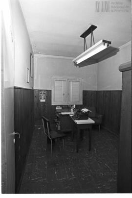 Fotografía de reconocimiento del Centro Clandestino de Detención Destacamento de Policía Caminera...