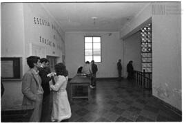 Fotografía de reconocimiento del Centro Clandestino de Detención Escuela de Educación Física de l...