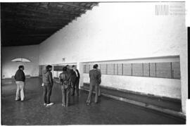 Fotografía de reconocimiento del Centro Clandestino de Detención Escuela de Educación Física de l...