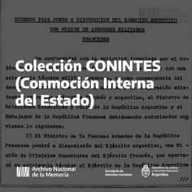 Colección CONINTES (Conmoción Interna del Estado)