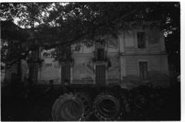 Fotografía de reconocimiento del Centro Clandestino de Detención Base Militar en Lules