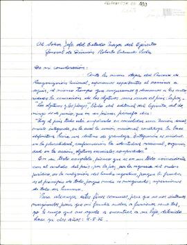 Borradores de cartas de Celia Jinkis de Korsunsky