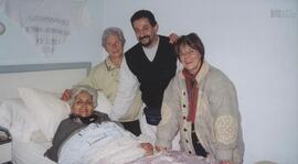 Fotografía de Olga del Valle Márquez de Aredez en reposo médico