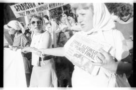 Fotografía de la Marcha de la Resistencia de 1986