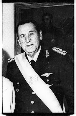 Reprografía de fotografía de Juan Domingo Perón