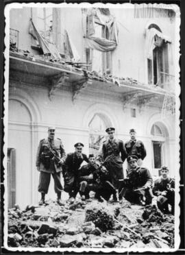 Fotografía del bombardeo a Plaza de Mayo