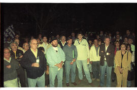 Fotografía de acto por el conflicto provincial Correntino