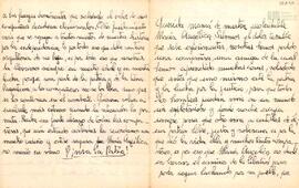 Carta a María Angélica Lema, madre de María Angélica Sabelli