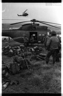 Fotografía relativa a la guerra de Malvinas